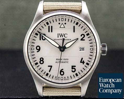 iwc mark 18 vs 20|iwc mark xviii white dial.